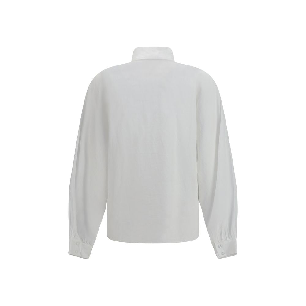 White Cotton Blouse
