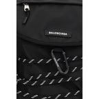 Black Nylon Backpack