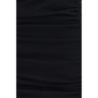 Black Cotton Casual Dress