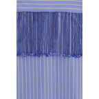 Blue Cotton Dress Shirt