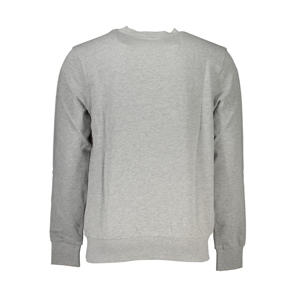 Gray Cotton Men's Sweatshirt