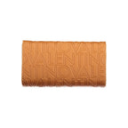 Brown Polyurethane Womens Wallet
