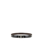 Black Calf Leather Bos Taurus Belt