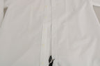 White 100% Cotton GOLD Slim Dress Shirt