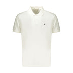 White Cotton Men's Polo Shirt