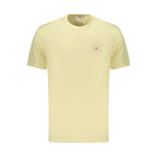 Yellow Cotton Men's T-Shirt