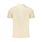Beige Cotton Men's Polo