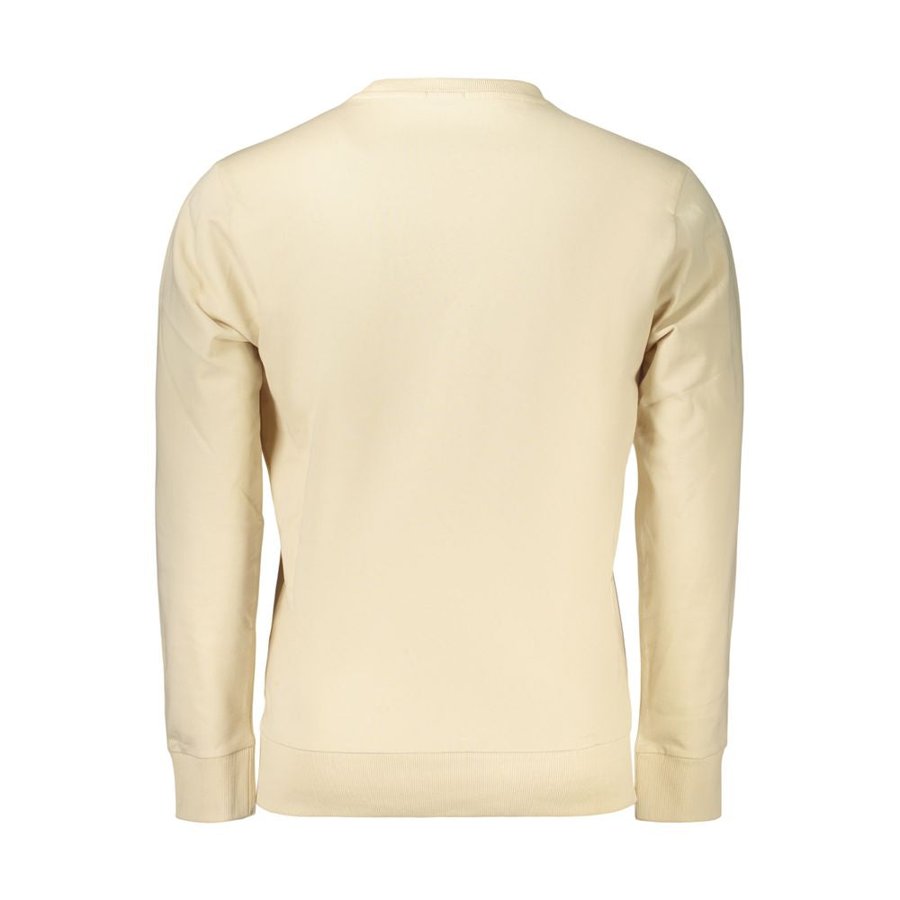 Beige Cotton Sweatshirt