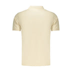 Beige Cotton Men's Polo