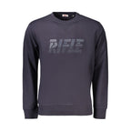 Blue Cotton Men's Sweatshirt
