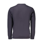 Blue Cotton Men's Sweatshirt
