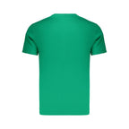 Green Cotton Men's T-Shirt