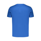 Blue Cotton Men's T-Shirt