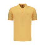 Orange Cotton Men's Polo Shirt