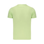Green Cotton Men's T-Shirt