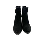 Black Leather Women's Boot