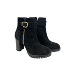 Black Leather Women's Boot