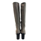 Brown Leather Women Boot