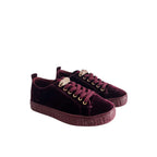 Red Synthetic Women Sneaker