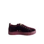 Red Synthetic Women Sneaker