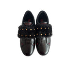 Black Rubber Women's Sneaker