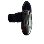 Black Rubber Women's Sneaker