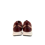 Red Fabric Women Sneakers
