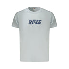 Light Blue Cotton Men's T-Shirt