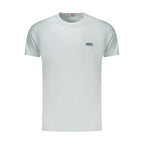 Light Blue Cotton Men's T-Shirt
