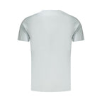Light Blue Cotton Men's T-Shirt