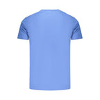 Blue Cotton Men's T-Shirt
