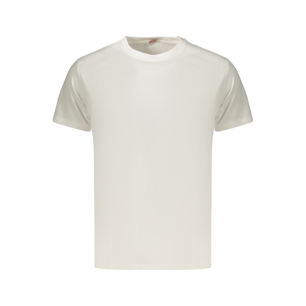 White Cotton Men's T-Shirt