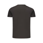 Black Cotton Men's T-Shirt