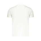 White Cotton Mens T-Shirt