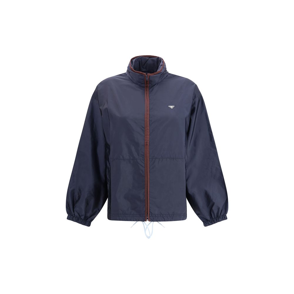 Blue Polyamide Shell Jacket