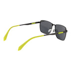 Gray Metal Sunglasses
