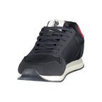 Blue Polyurethane Men's Sneaker