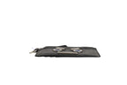 Vitello Liberty Studded Coin Pouch Key Case Ardesia