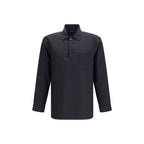 Black Linen Dress Shirt