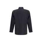 Black Linen Dress Shirt
