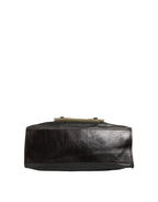 Military Green Two Tone Tote Duffel Shoulder Borse Bag