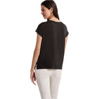Brown Viscose T-Shirt
