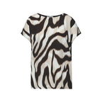 Brown Viscose T-Shirt