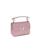 Multicolor Viscose Handbag