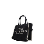 Black Fabric Shoulder Bag