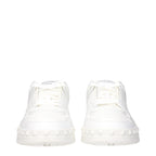 White Leather Sneakers