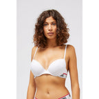 White Cotton Bra