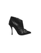 Black Devotion Quilted Buckled Boots Shoes