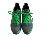 Green Rubber Men Sneaker