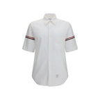 White Cotton Shortsleeve Shirt